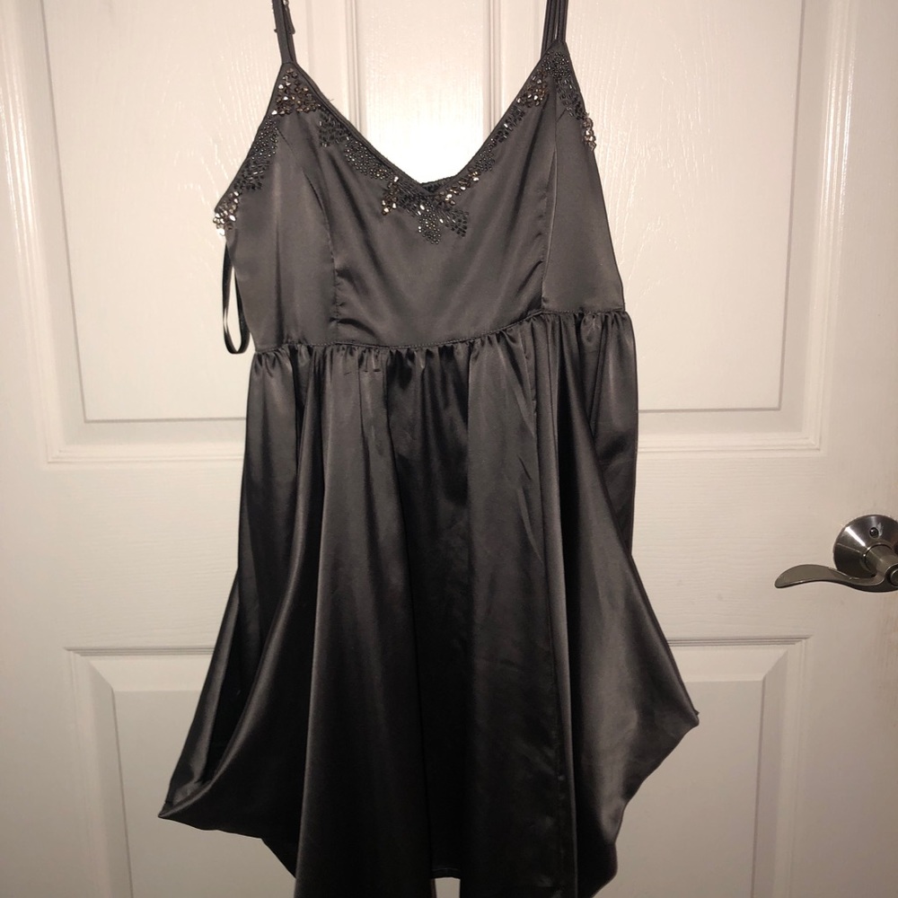 Silky cocktail dress
